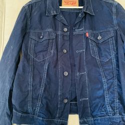 Levi’s  Blue Jacket , Size : M . Like New Condition 