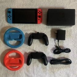 NINTENDO SWITCH with Extras
