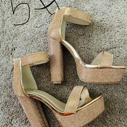 Heel Sandals Size 7 