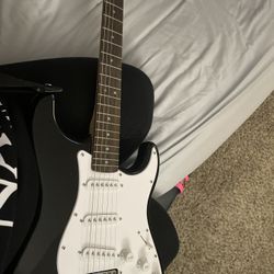 Guitar With Amp 