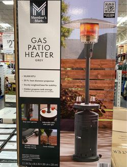 Member's Mark 50,000 BTU Patio Heater with LED Table  $100