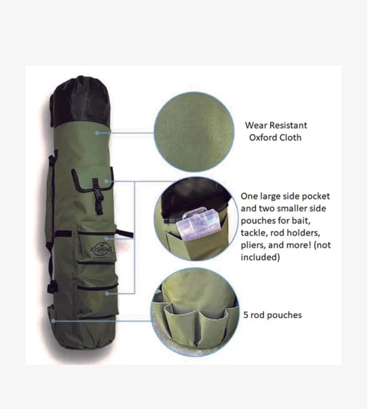 Fishing Tote Multi Purpose Bag 