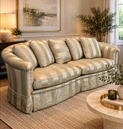 HIGH-END DESIGNER CURVED SOFA — EXCEPTIONAL CONDITION