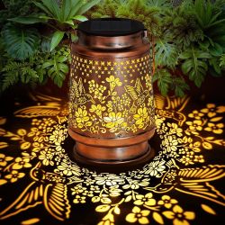 Solar Lantern Outdoor Lamp Waterproof Decorations Garden Decor, Christmas Birthday Gifts for Women, Mom, Grandma Decorative Garden, Yard, Patio, Lawn,