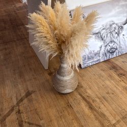 Pampas With Vase 