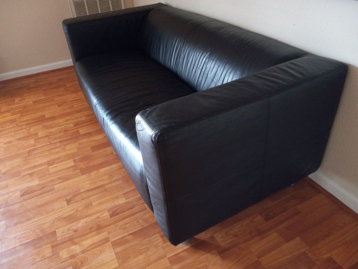 Leather Couch, TV For Sale Good Condition, Full Mattress2