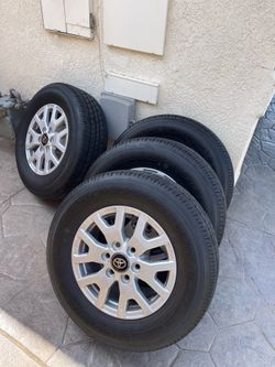 2026 toyota Tacoma factory wheels and tires