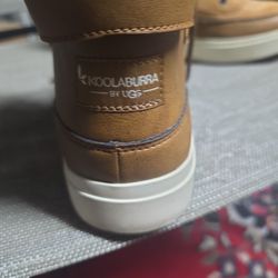 Koolaburra By UGG Winter Boots Womens Size 7 Lace Up Chestnut