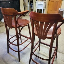 Wood Bar Stools