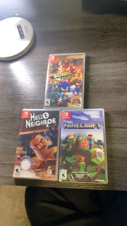 Nintendo switch games (3 dollars per game)