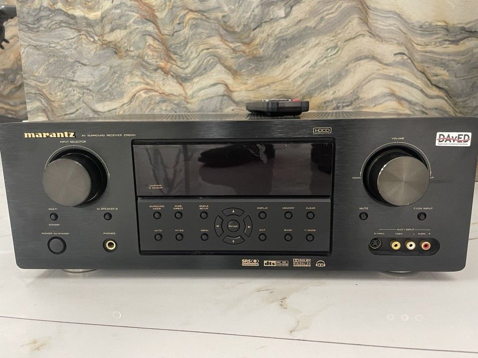 Marantz ZR6001 Receiver 7.1 Surround 24bit A/D