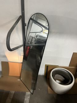 Arch Mirror Black Trim