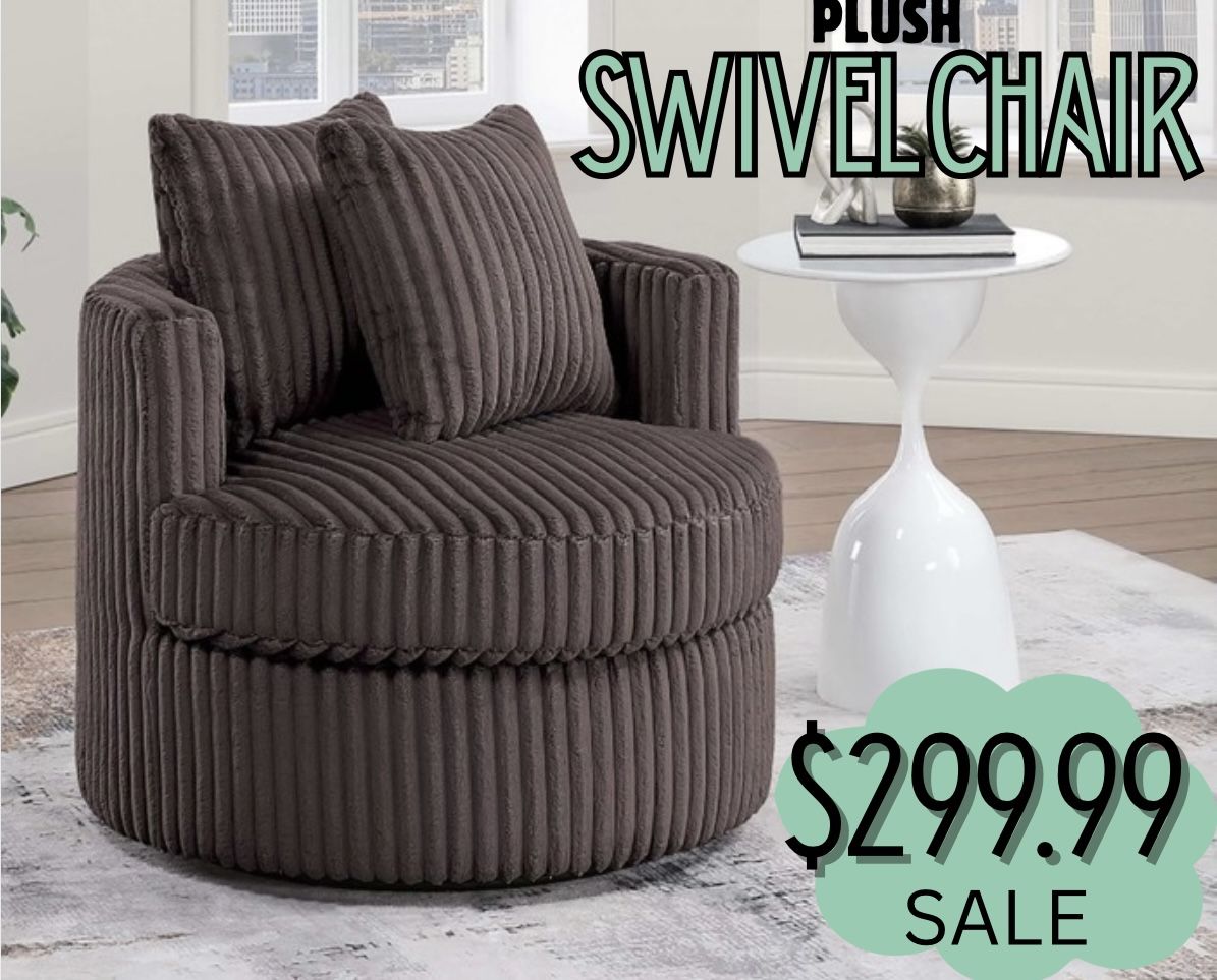 New Modern Swivel Accent Chair