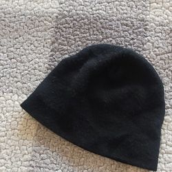 Kids Black Beanie