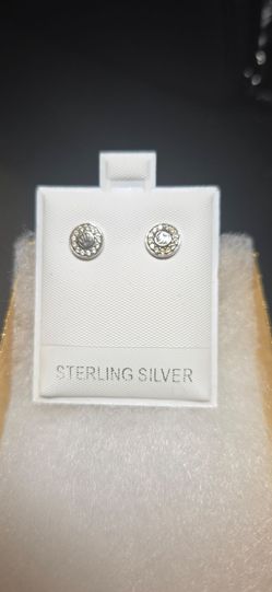 .925 Mexican Silver Stud Earrings