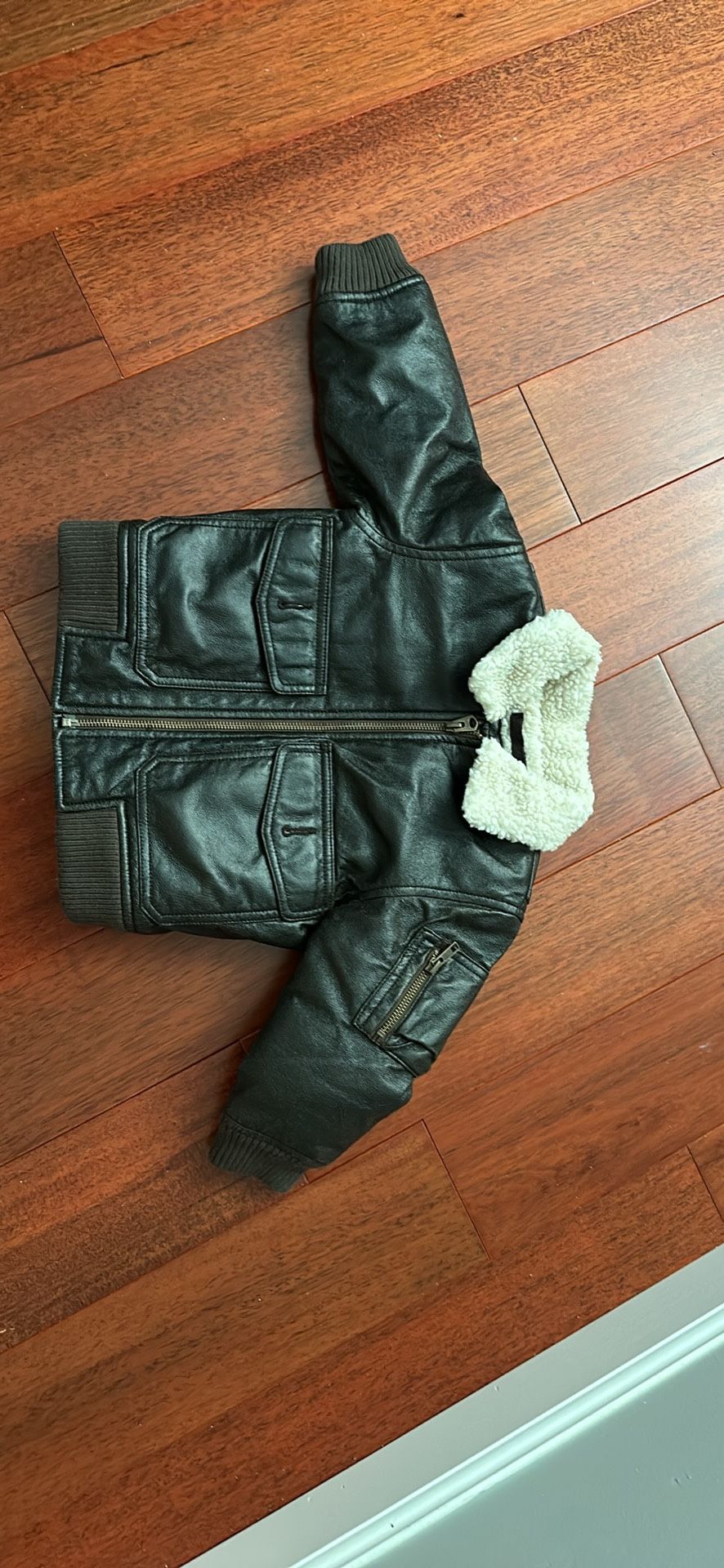 Baby Gap Leather Jacket 2T