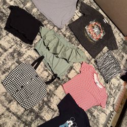 Women’s Bundle Up Size Medium Tank Top Strapless Tops T-Shirt