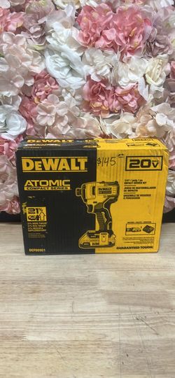 DEWALT Atomic 20V Max Lithium-Ion Brushless Cordless Compact 1/4 in. Impact Driver Kit with 2.0Ah Battery and Charger