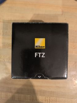 Nikon FTZ brand new f mount to z mount lens converter