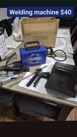 Maquina de soldar $40
Steamer $20