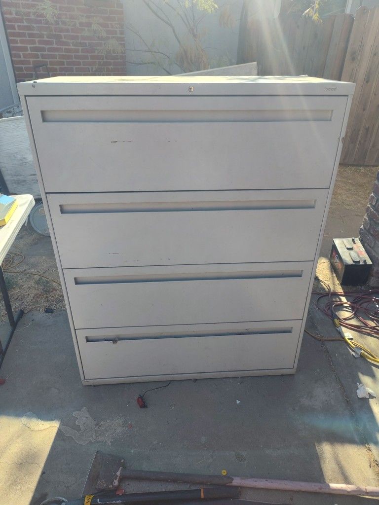 4 Drawer Lateral Filing Cabinet