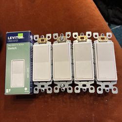 11-Leviton 15 Amp Switch (s)