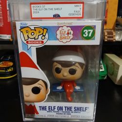 Brand New Graded Psa 9Mint The Elf On The Shelf Funko Pop #37