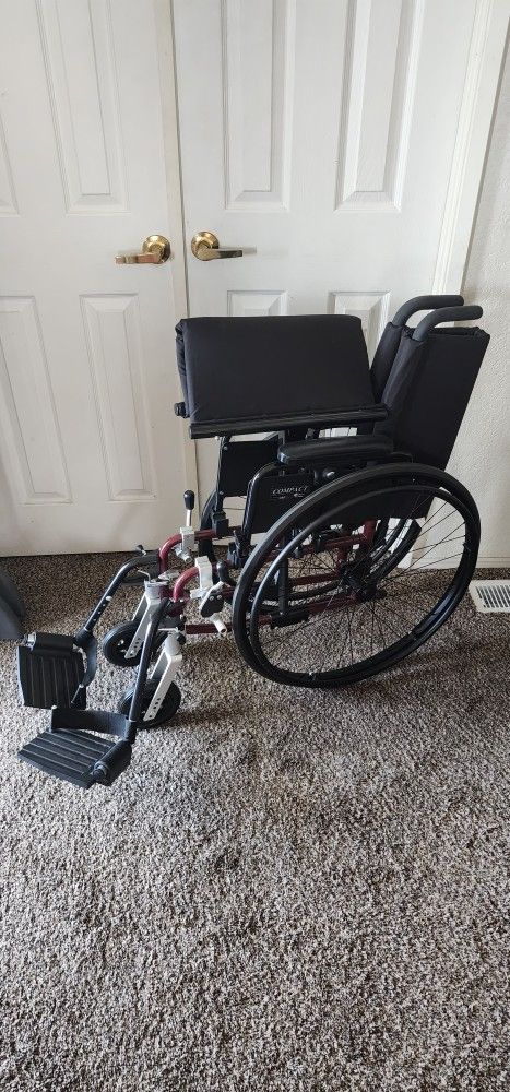 Compact Tuffcare Lightweight Wheelchair Only Used Few Times Like New