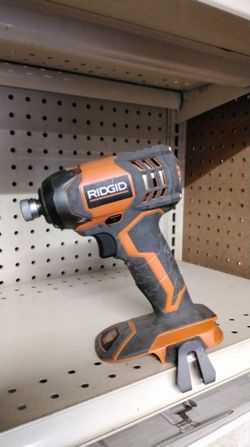 RIDGID 18V 1/4" IMPACT DRIVER (TOOL ONLY)