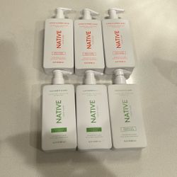Native shampoo and conditioner for only $6 each.