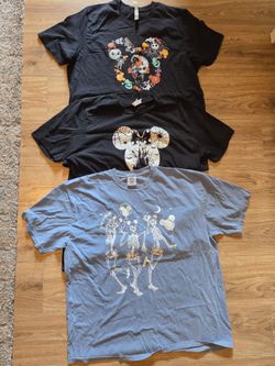Lot of 3 Disneyland Halloween Shirts size 2x