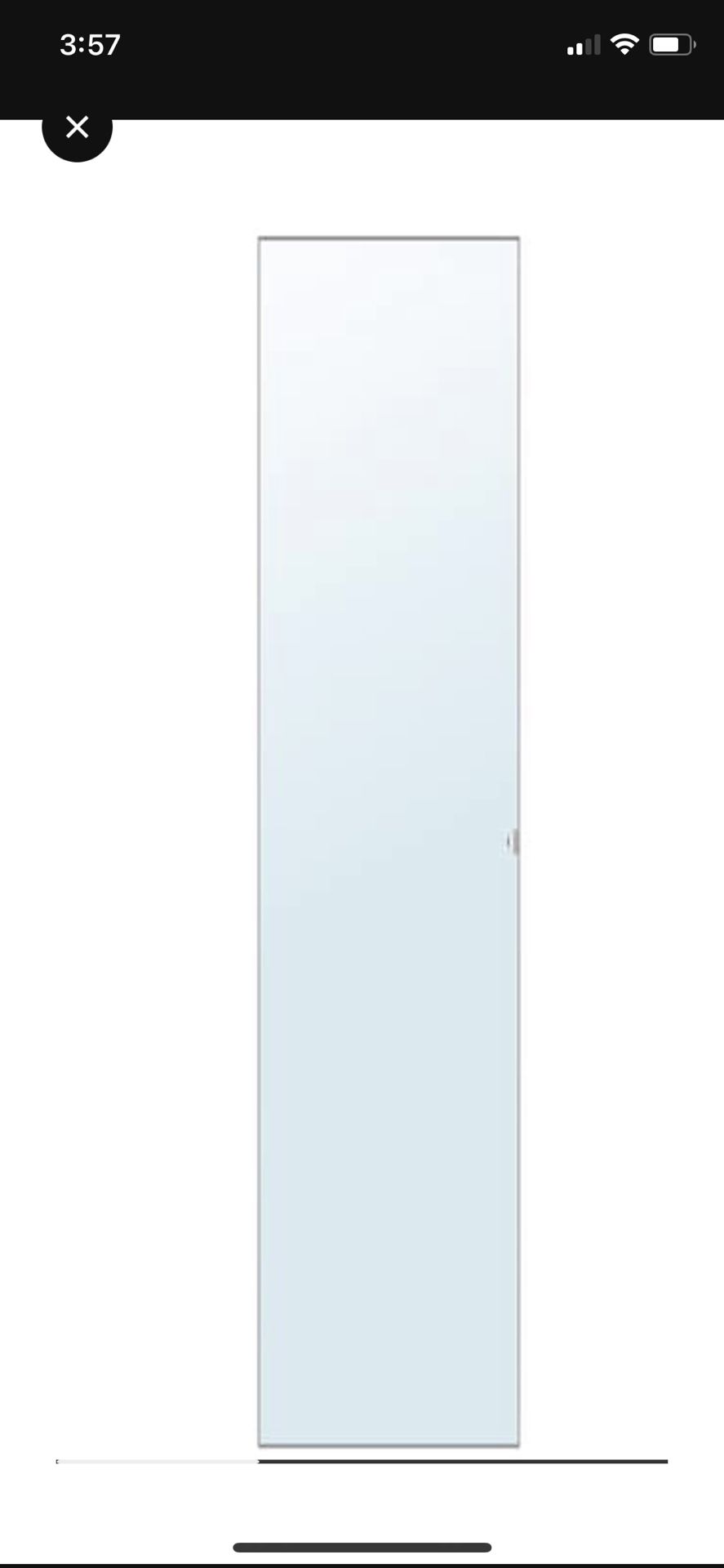 Ikea Vikedal Mirror Doors Both For $80