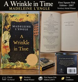 A Wrinkle in Time – Madeleine L’Engle – 2007 Square Fish Edition