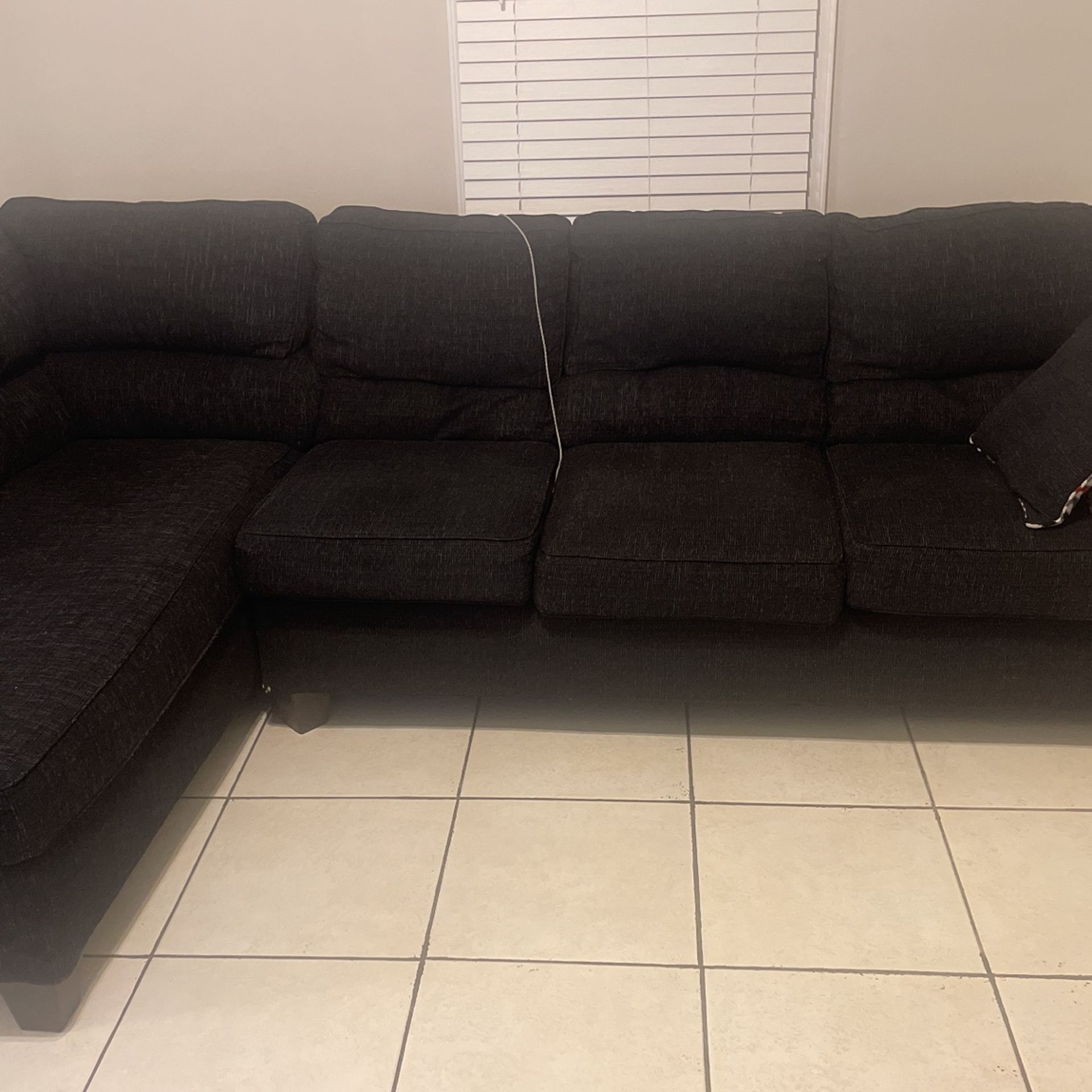 2pc Sectional For Sale Only One Small Tear