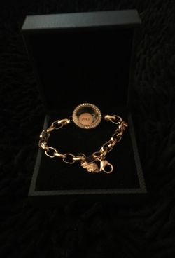 Rose Gold Origami Owl Bracelet