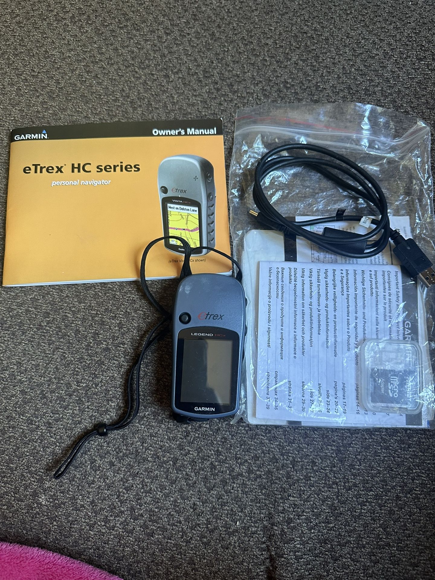 Garmin eTtex Legend HCx 
