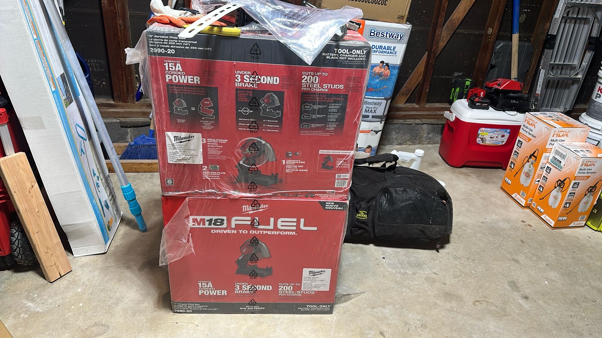Milwaukee 2990-20 M18 FUEL Abrasive Chop Saw