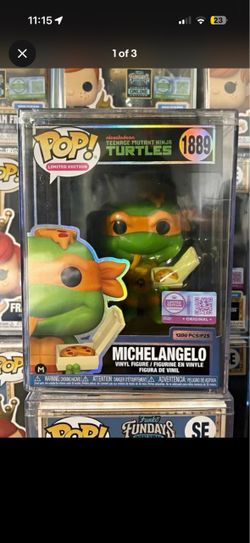 Funko Pop! 1889 Michelangelo TMNT (Eating Pizza)