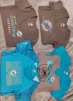 4 Miami Dolphins NFL Football Shirts Tops