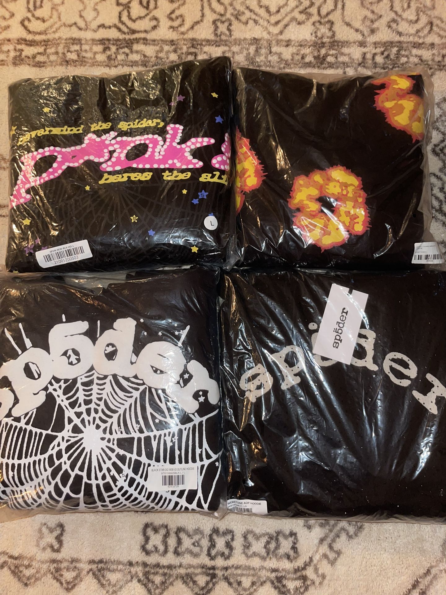 Sp5der Hoodies