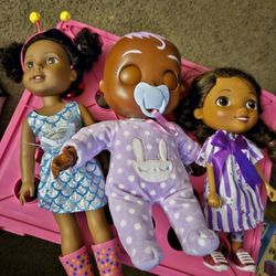 DOC MCSTUFFINS VET , DOLL SET