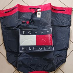 Tommy hilfiger large drawstring bag