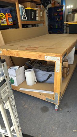 Wood working table