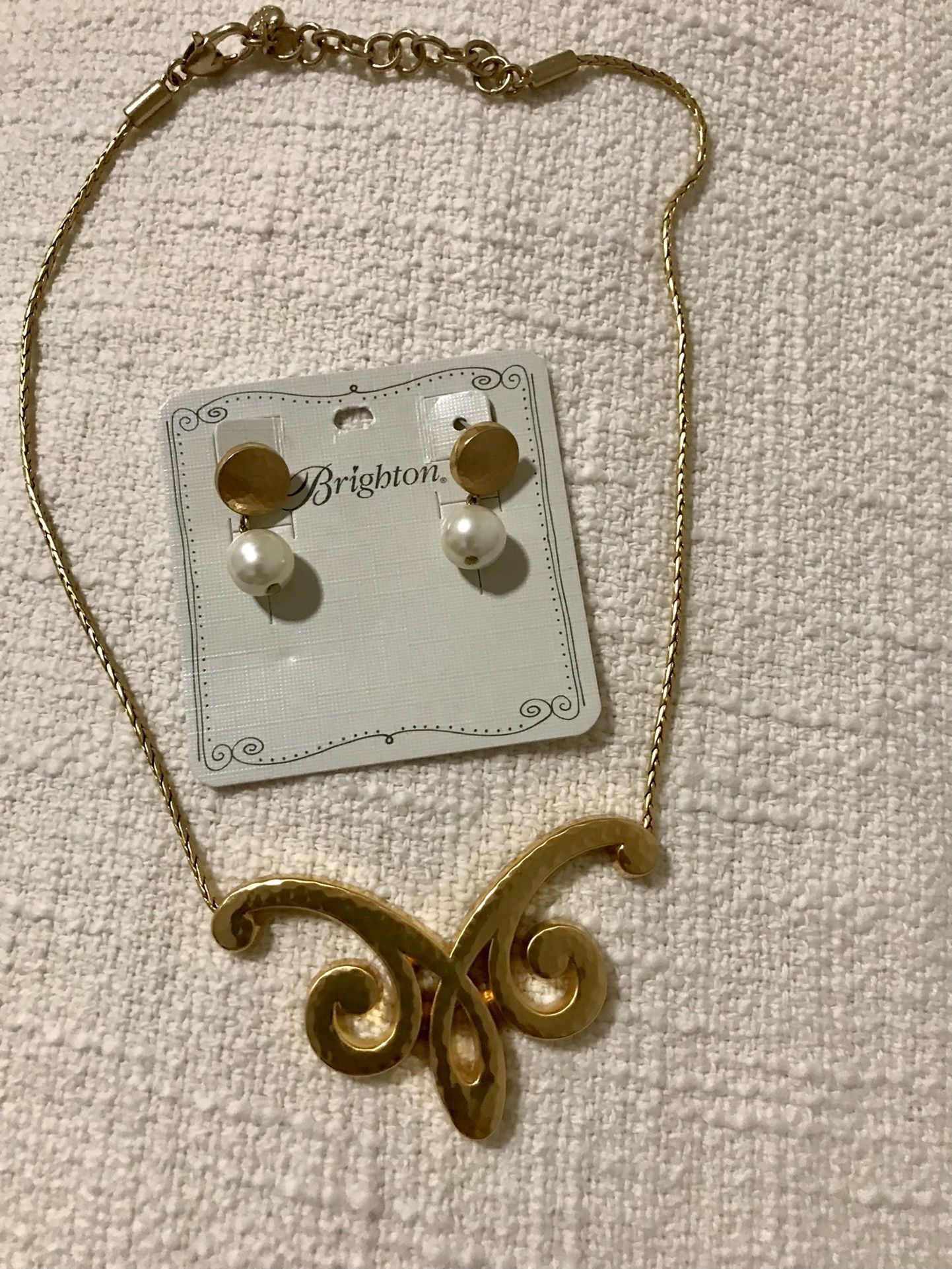 Necklace And Earrings from Brighton Jewelry