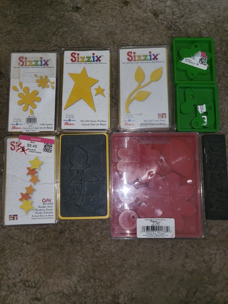 Sizzix Cut Out Dyes