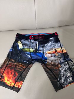 Ethika Luxury Car & Money Graphic Boxer Briefs 💰🏎️