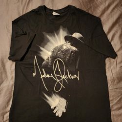 Michael Jackson Black Vintage Tshirt Size XL