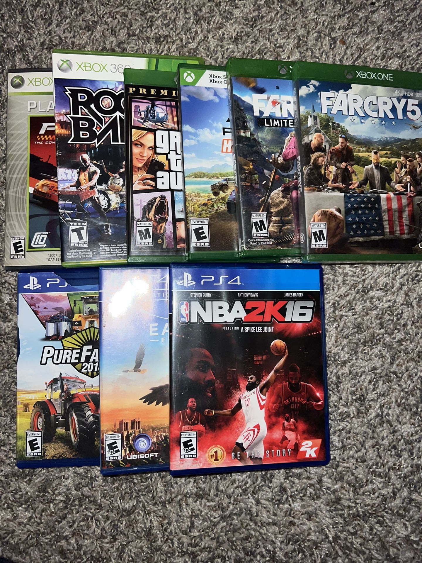 Xbox & PS4 Games