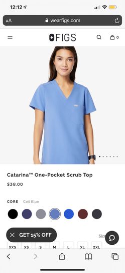Figs Catarina One Pocket Scrub