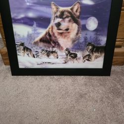 Holographic Wolf Picture 